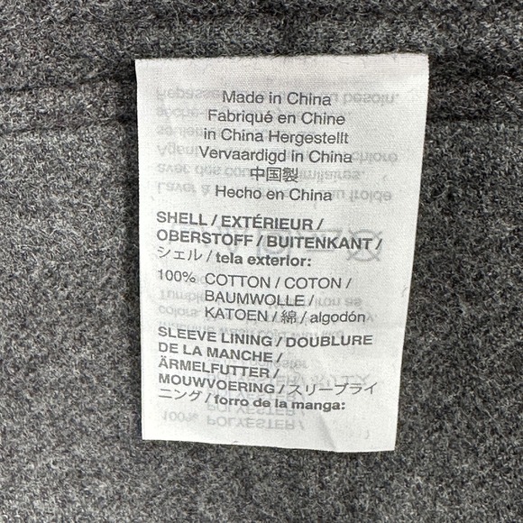 J Crew Blazer Mens 42 Gray Thompson Sport Coat Jacket Cotton Style J4299 NWT - Picture 11 of 13